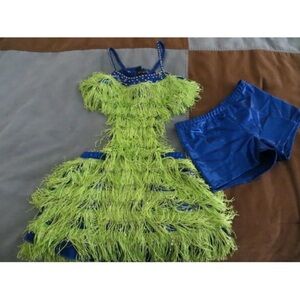 New Custom Made Girls Tap/Jazz Dance Costume size 12